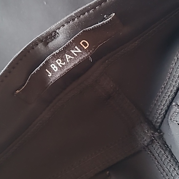 J BRAND ODYSSEY Black Skinny "Scuba Pants" size 26 - Picture 7 of 7